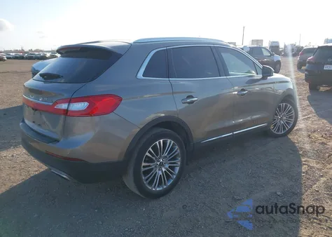 2017 Lincoln Mkx Reserve z USA, uszkodzony, nr VIN 2LMPJ6LR8HBL51290